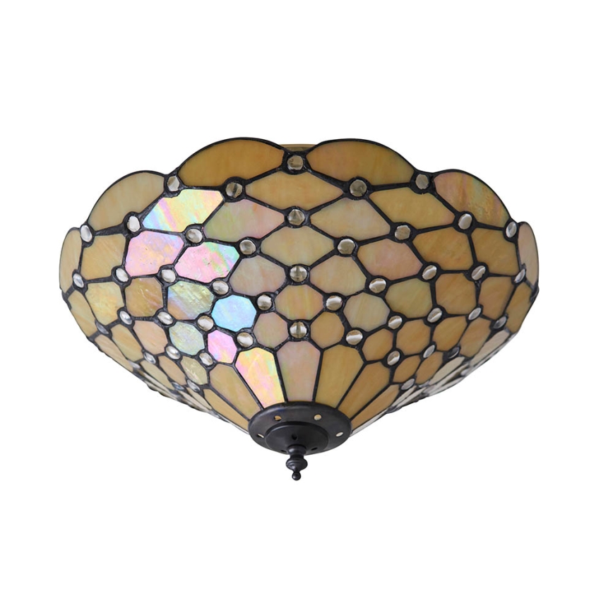 Endon 70242 - Kattovalo PEARL 2xE27/60W/230V halkaisija 37 cm
