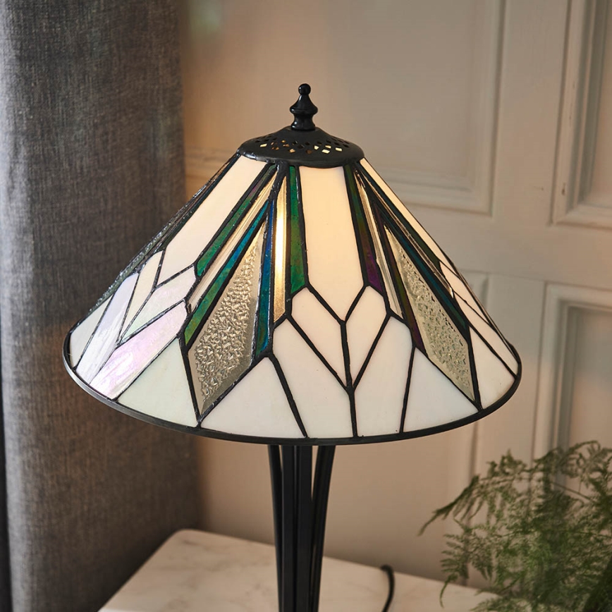 Endon 70365 - Pöytävalaisin ASTORIA 1xE14/40W/230V halkaisija 30 cm