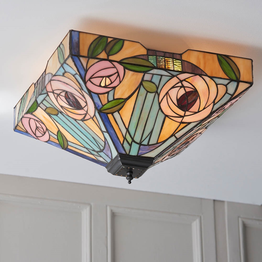 Endon 70698 - Kattovalo WILLOW 2xE27/60W/230V