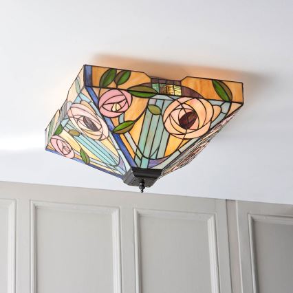 Endon 70698 - Kattovalo WILLOW 2xE27/60W/230V