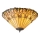 Endon 70706 - Kattovalo JAMELIA 2xE27/60W/230V halkaisija 50 cm