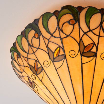 Endon 70706 - Kattovalo JAMELIA 2xE27/60W/230V halkaisija 50 cm