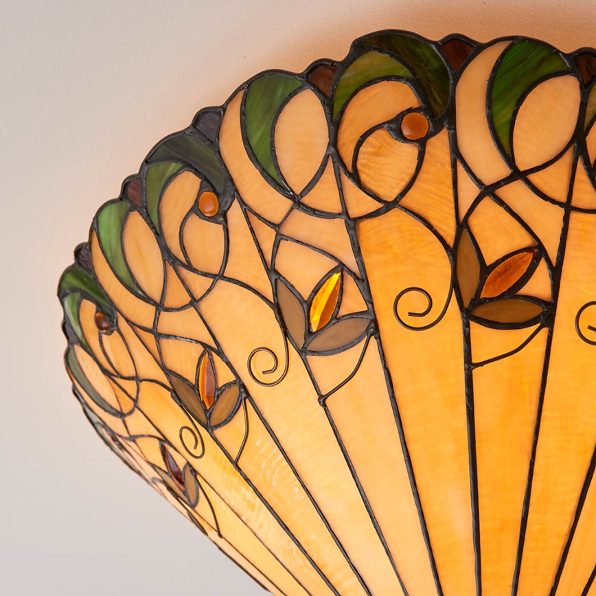 Endon 70706 - Kattovalo JAMELIA 2xE27/60W/230V halkaisija 50 cm