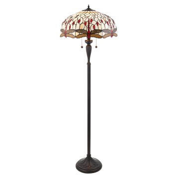 Endon 70940 - Lattiavalaisin DRAGONFLY 2xE27/60W/230V halkaisija 50 cm