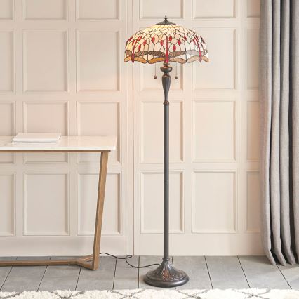 Endon 70940 - Lattiavalaisin DRAGONFLY 2xE27/60W/230V halkaisija 50 cm