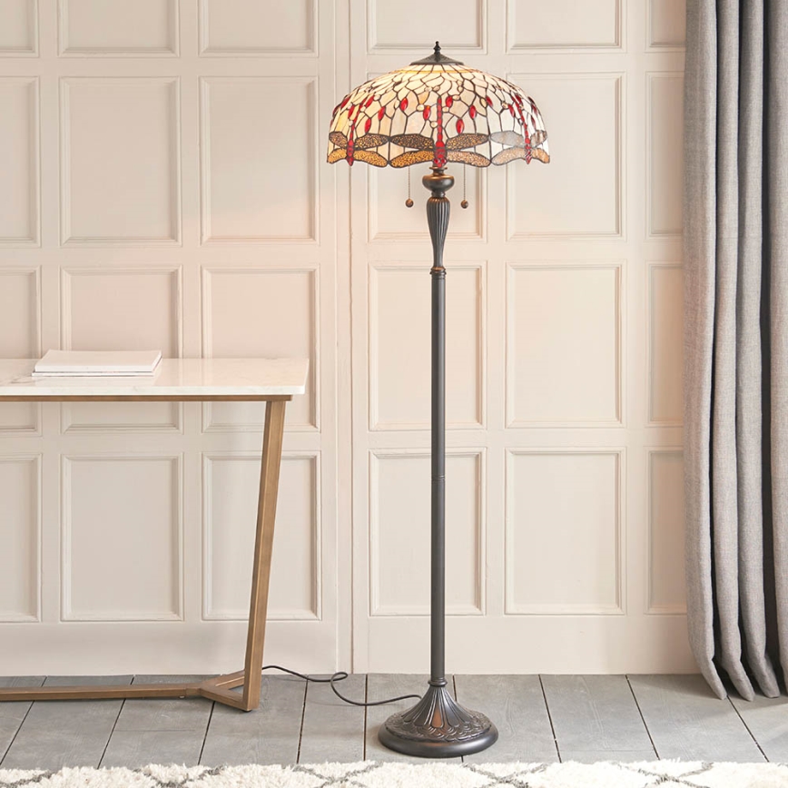 Endon 70940 - Lattiavalaisin DRAGONFLY 2xE27/60W/230V halkaisija 50 cm