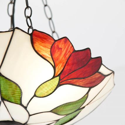 Endon 70946 - Kattokruunu ketjussa BOTANICA 3xE27/60W/230V halkaisija 45 cm