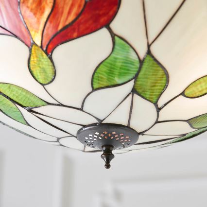 Endon 70946 - Kattokruunu ketjussa BOTANICA 3xE27/60W/230V halkaisija 45 cm