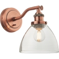 Endon 76334 - HANSEN seinäspotti 1xE14/40W/230V, kuparinvärinen