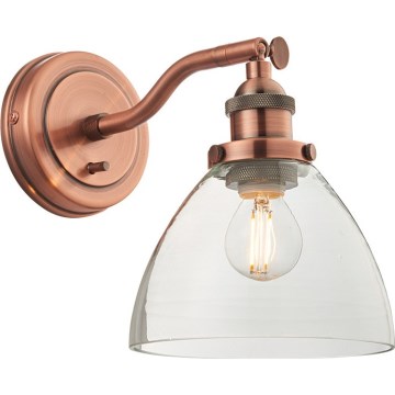 Endon 76334 - HANSEN seinäspotti 1xE14/40W/230V, kuparinvärinen