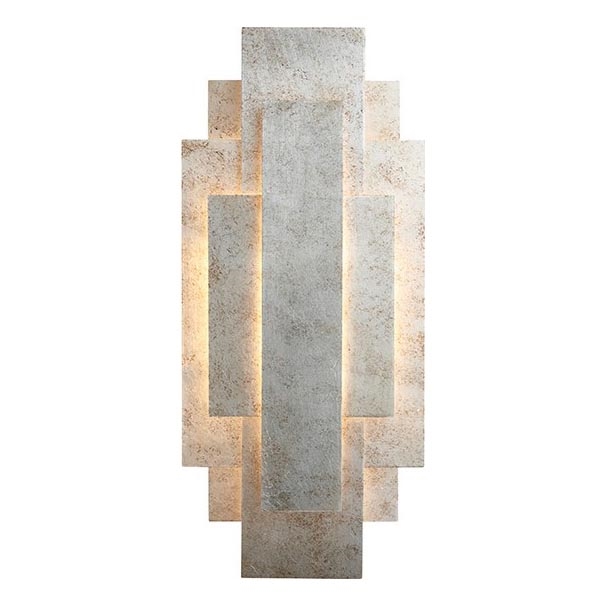 Endon 90451 - Seinävalaisin ALZARE 2xG9/3W/230V valkoinen patina
