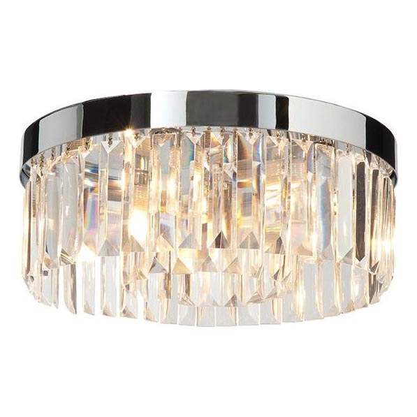 Endon 91811 - Kylpyhuoneen kattovalaisin SHIMMER 5xG9/18W/230V IP44 kiiltävä kromi