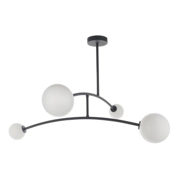 Endon 92940 - BALANCE varrellinen kattovalaisin 4xG9/3W/230V musta