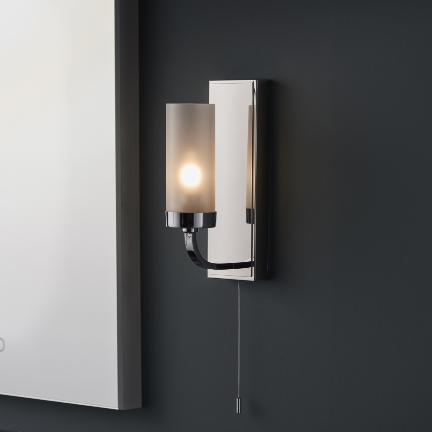 Endon 92960 - Kylpyhuoneen seinävalaisin EDREA 1xG9/3W/230V IP44 kiiltävä kromipinta