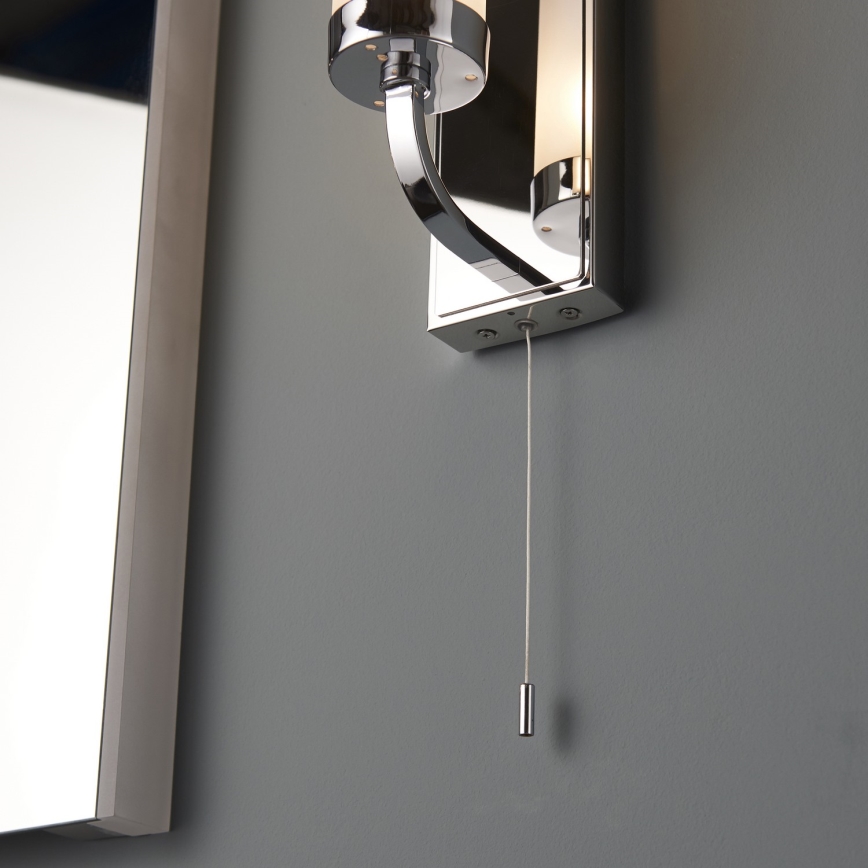 Endon 92960 - Kylpyhuoneen seinävalaisin EDREA 1xG9/3W/230V IP44 kiiltävä kromipinta
