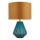 Endon 93059 - Pöytälamppu ALYSSIA 1xE27/10W/230V kultainen/sininen