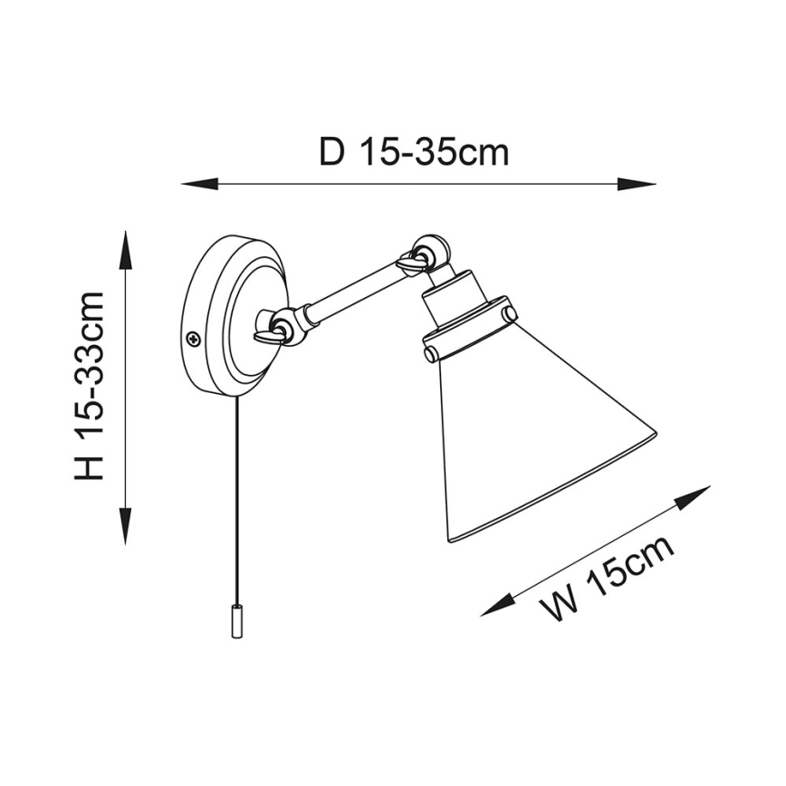 Endon 93854 - helmiäisviimeistelyllä FARADAY 1xG9/3W/230V IP44 kulta