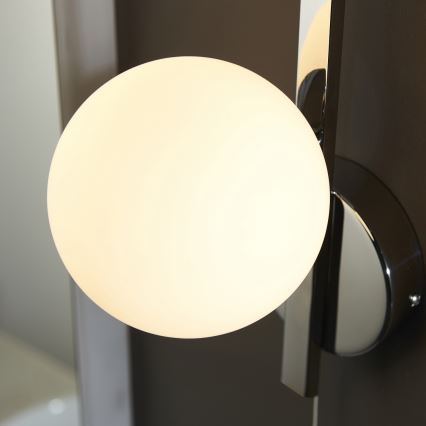 Endon 94080 - Kylpyhuoneen seinävalaisin SPA 1xG9/3W/230V IP44 kiiltävä kromi