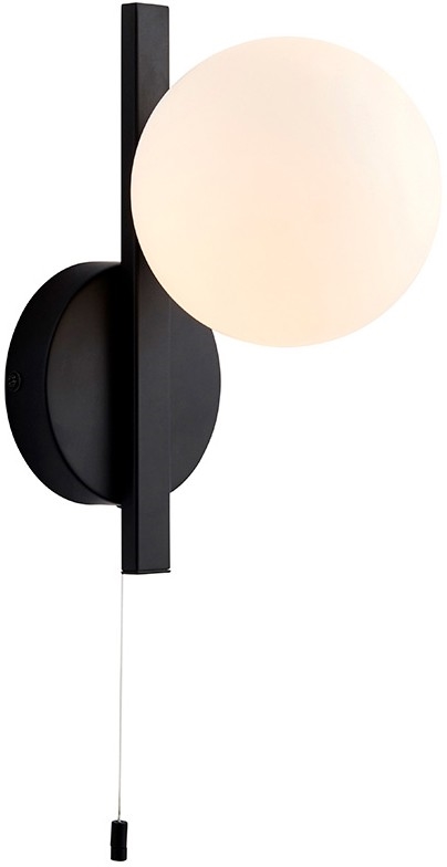 Endon 94081 - Kylpyhuoneen seinävalaisin SPA 1xG9/3W/230V IP44 musta