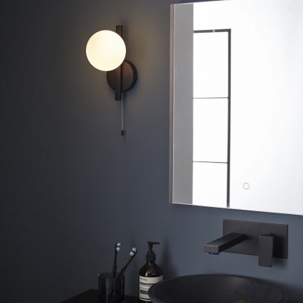 Endon 94081 - Kylpyhuoneen seinävalaisin SPA 1xG9/3W/230V IP44 musta