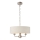 Endon 94361 - Kattokruunu ketjussa HIGHCLERE 3xE14/40W/230V beige/mattakromi halkaisija 45 cm