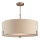 Endon 95834 - Riippukattokruunu HAYFIELD 3xE27/40W/230V mattakromi/beige