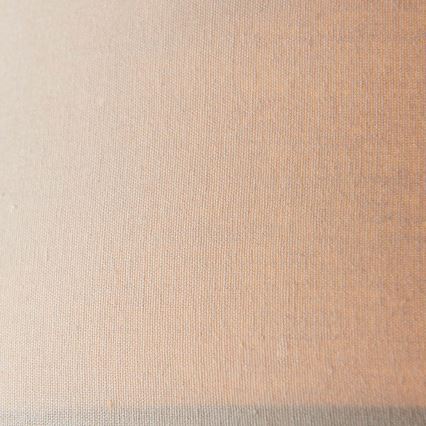 Endon 95834 - Riippukattokruunu HAYFIELD 3xE27/40W/230V mattakromi/beige