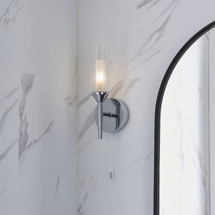 Endon 97171 - Kylpyhuoneen seinävalaisin NATORI 1xG9/3W/230V IP44 kiiltävä kromi