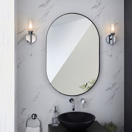 Endon 97171 - Kylpyhuoneen seinävalaisin NATORI 1xG9/3W/230V IP44 kiiltävä kromi