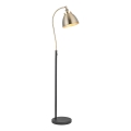 Endon 98748 - Lattiavalaisin FRANKLIN 1xE27/10W/230V messinki/musta