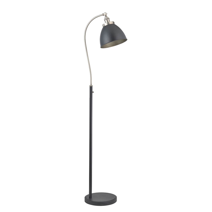 Endon 98753 - Lattiavalaisin FRANKLIN 1xE27/10W/230V mattakromi/antrasiitti
