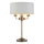 Endon 98932 - HIGHCLERE pöytälamppu 3xE14/18W/230V valkoinen/messinki, halkaisija 32 cm