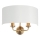 Endon 98937 - Seinävalaisin HIGHCLERE 2xE14/40W/230V valkoinen/messinki