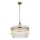 Endon 99166 - Ketjulla ripustettava kattokruunu MARIETTA 5xE14/7W/230V messinki/kirkas