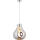Endon 99788 - EUROPA-riippuvalaisin vaijerilla 1xE27/10W/230V savunmusta