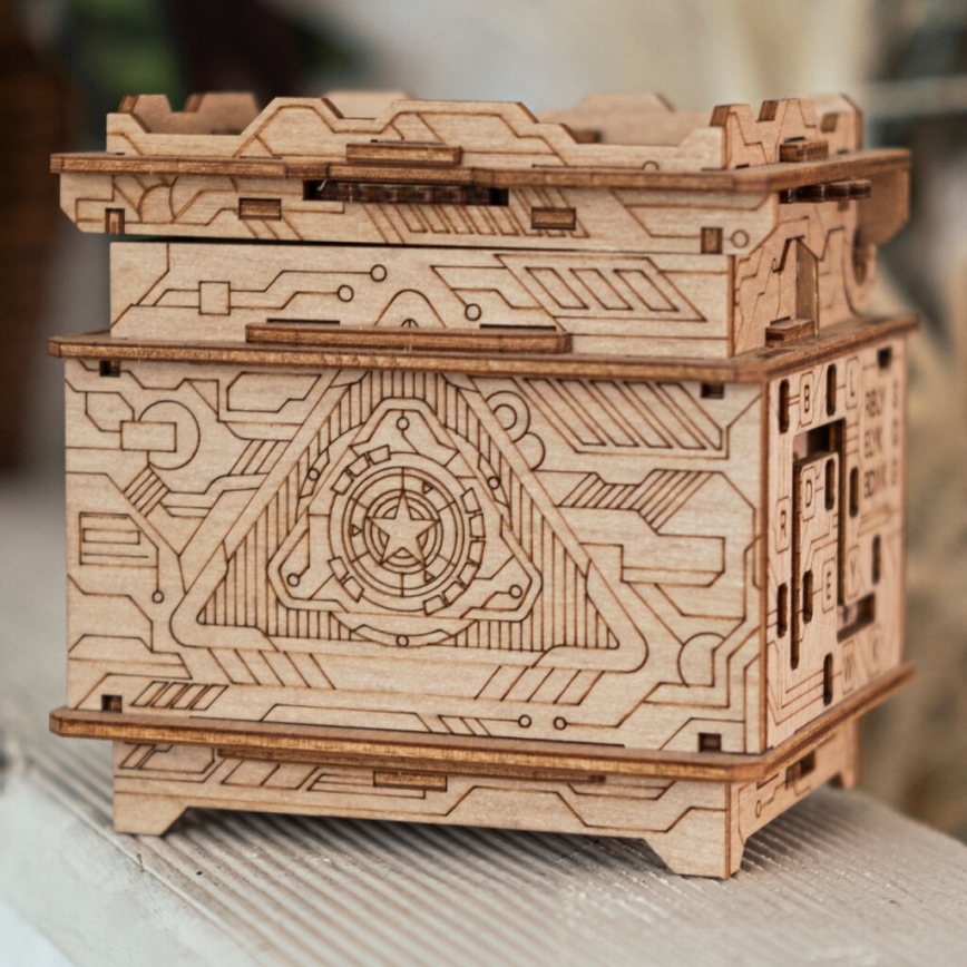 EscapeWelt - 3D puinen mekaaninen palapeli Orbital box
