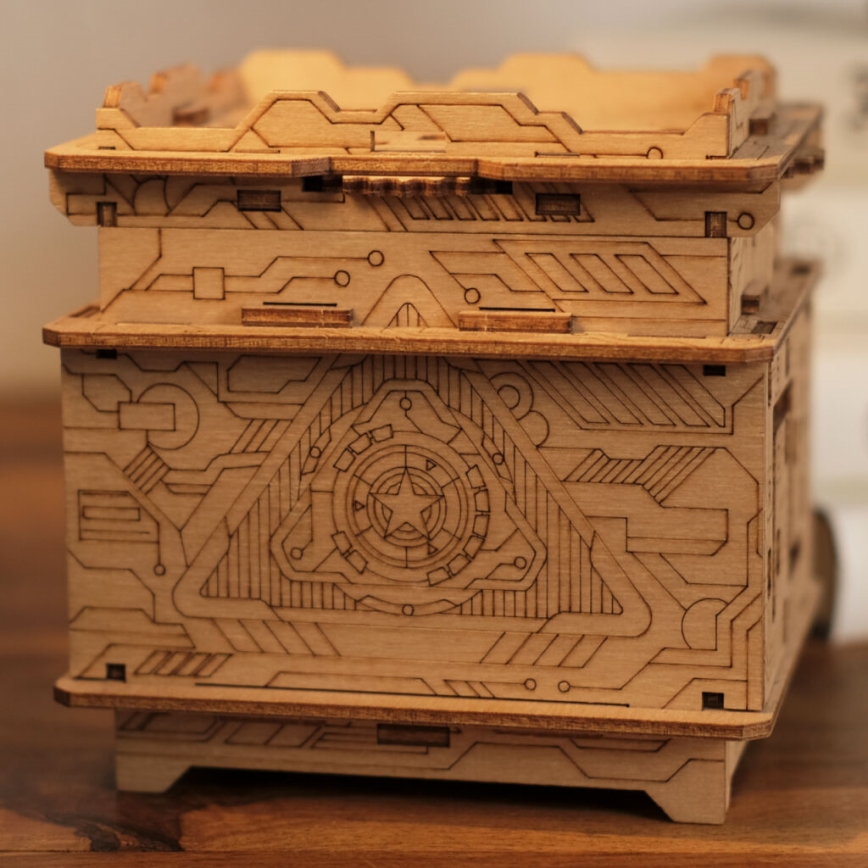 EscapeWelt - 3D puinen mekaaninen palapeli Orbital box
