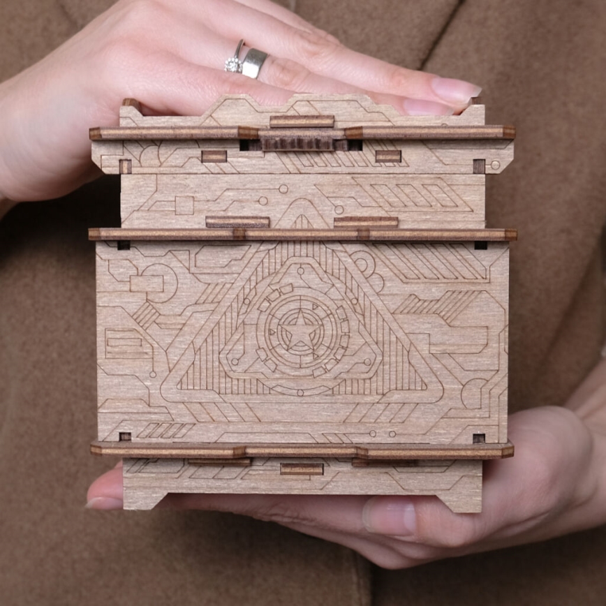 EscapeWelt - 3D puinen mekaaninen palapeli Orbital box