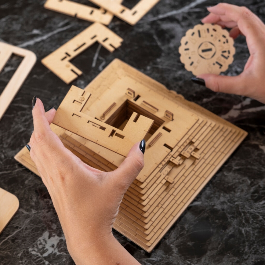 EscapeWelt - 3D puinen mekaaninen palapeli Pyramidi