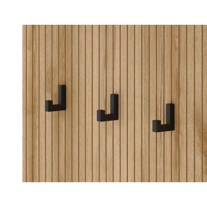 Eteisen seinäyksikkö SVEN peilillä, ruskea/grafiitti