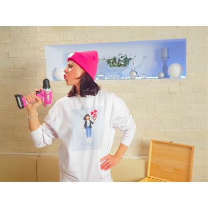 Extol - Akkuporaruuvimeisseli 1300 mAh 12V pinkki