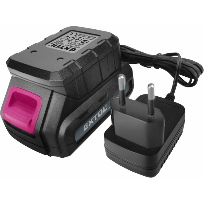 Extol - Akkuporaruuvimeisseli 1300 mAh 12V pinkki