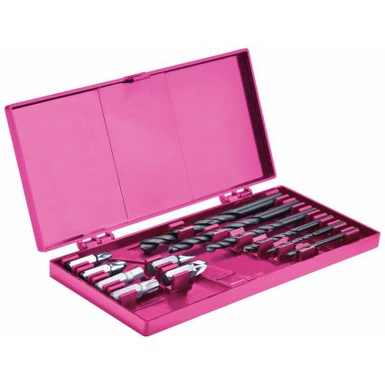 Extol - Akkuporaruuvimeisseli 1300 mAh 12V pinkki