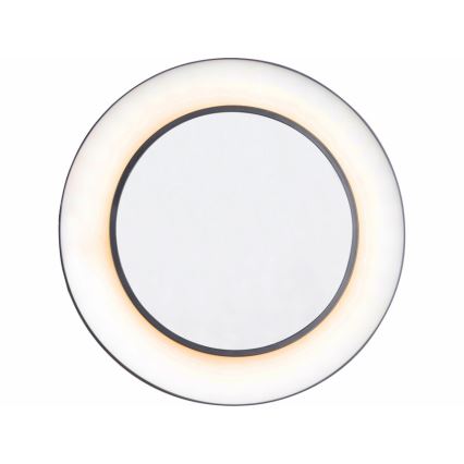 Extol - Himmennettävä LED-pöytävalaisin suurennuslasilla LED/8W/5V 2900/4500/7500K musta