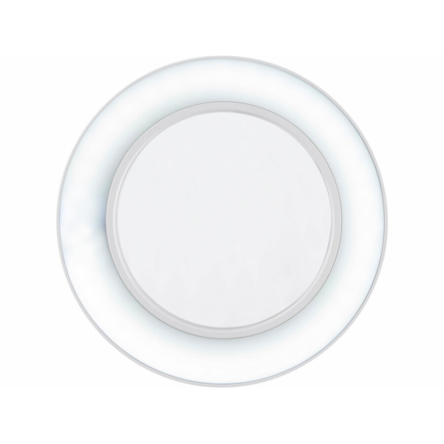 Extol - Himmennettävä LED-pöytävalaisin suurennuslasilla LED/8W/5V 2900/4500/7500K valkoinen