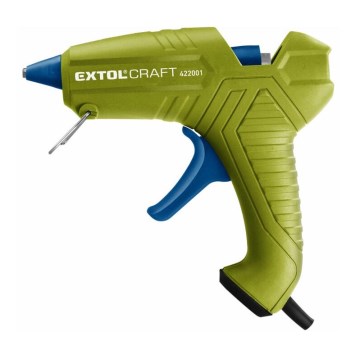 Extol - Kuumaliimapistooli 100W/230V vihreä/sininen
