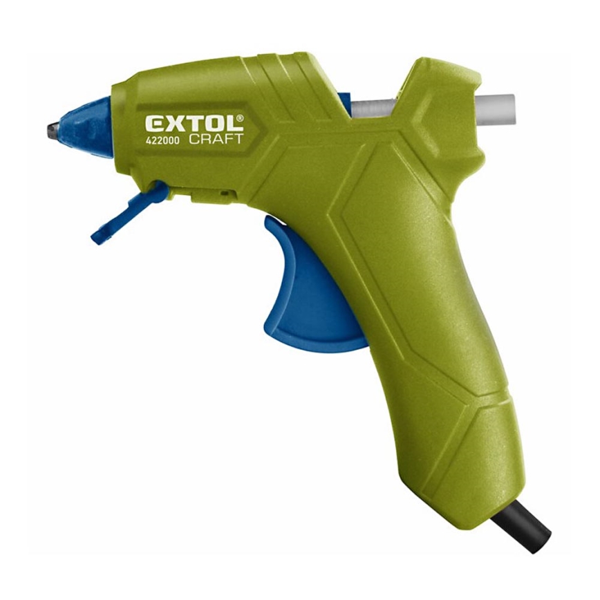 Extol - Kuumaliimapistooli 70W/230V vihreä/sininen