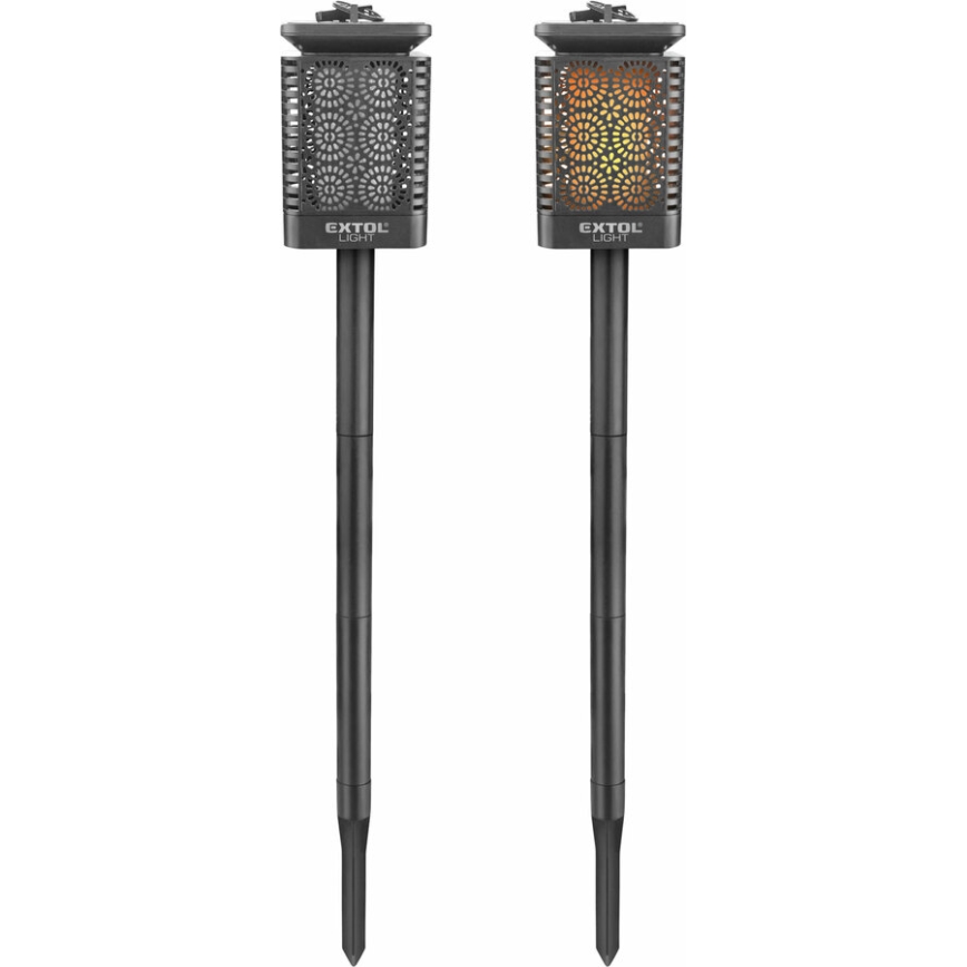 Extol - LED-aurinkovalaistus 4in1 LED/600 mAh/1,2V IP44