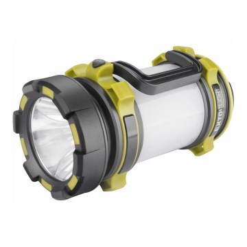 Extol - LED-himmennettävä taskulamppu virtapankilla LED/2600 mAh/3,7V IPX4