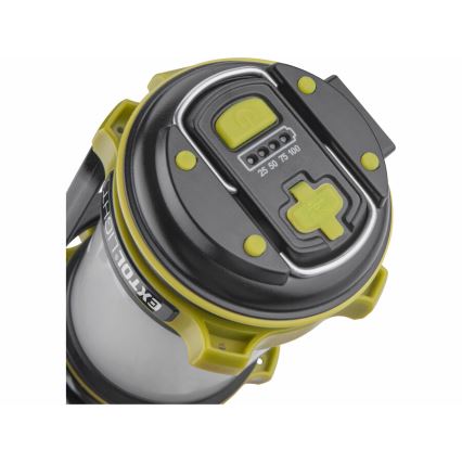 Extol - LED-himmennettävä taskulamppu virtapankilla LED/2600 mAh/3,7V IPX4